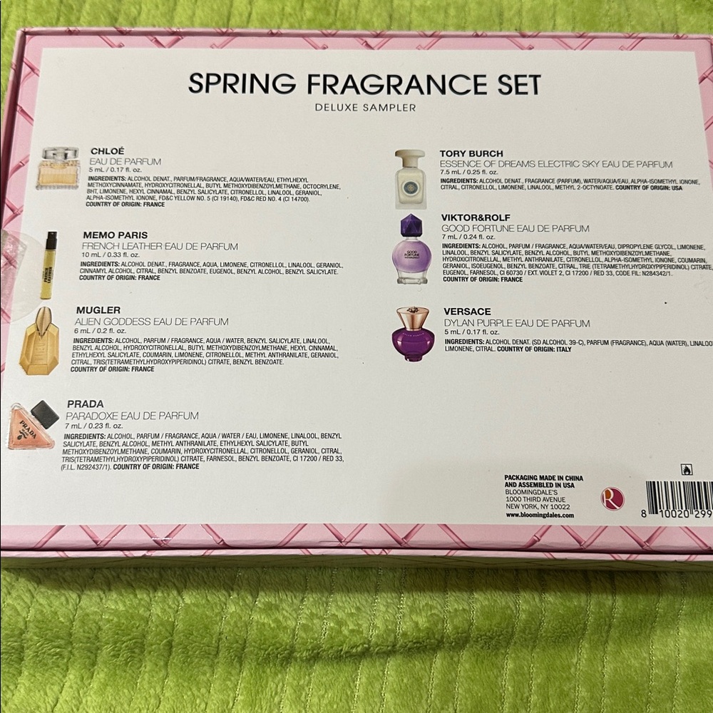 Bloomingdale's Scent Edit Mini Fragrance Collection, New - Picture 2 of 2